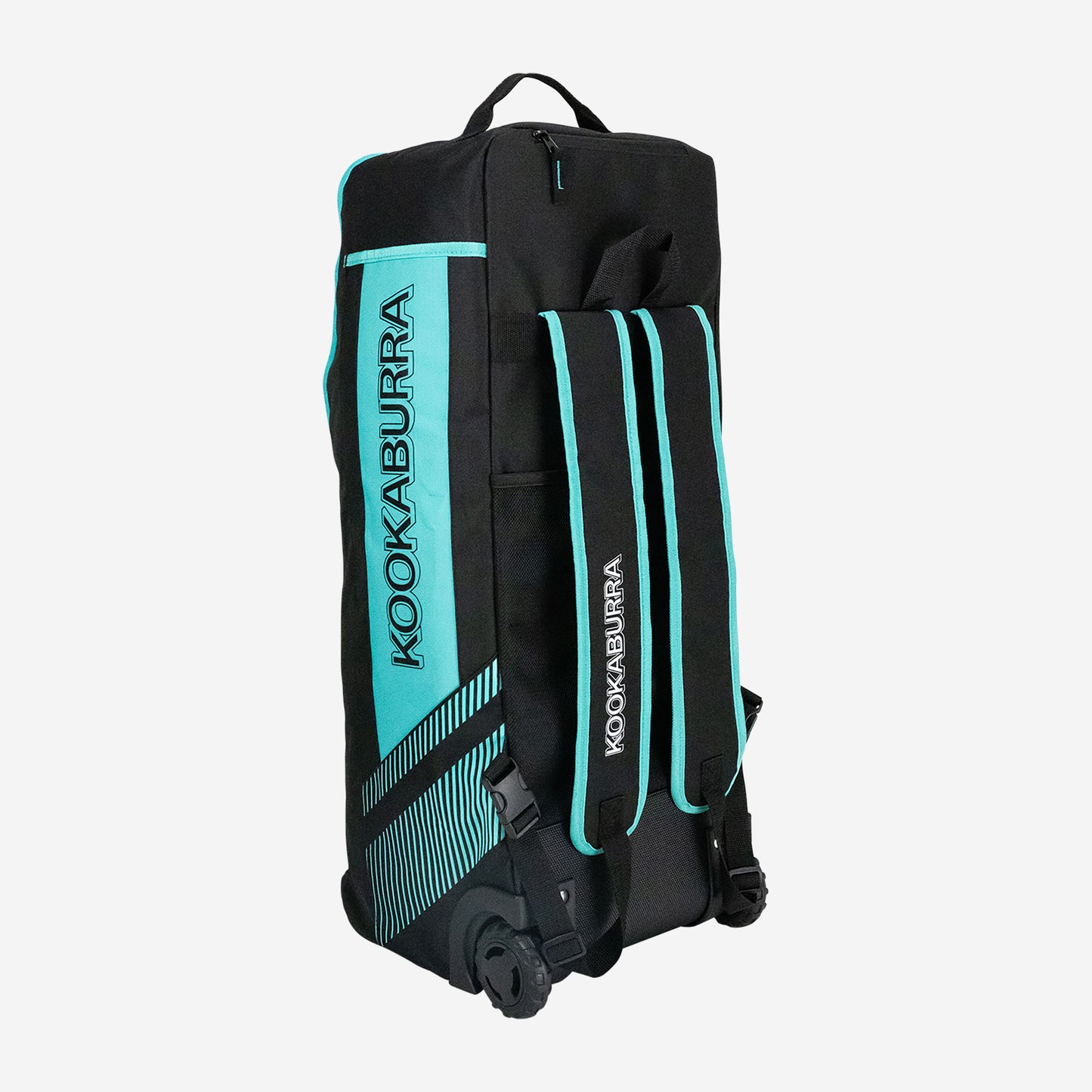 wd6000 Wheelie Duffle Bag - Black/Teal