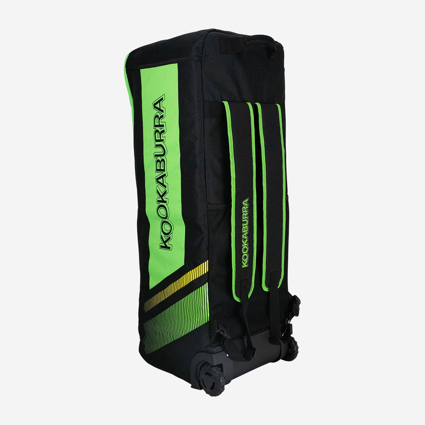 wd4000 Wheelie Duffle Bag - Black/Neon Green