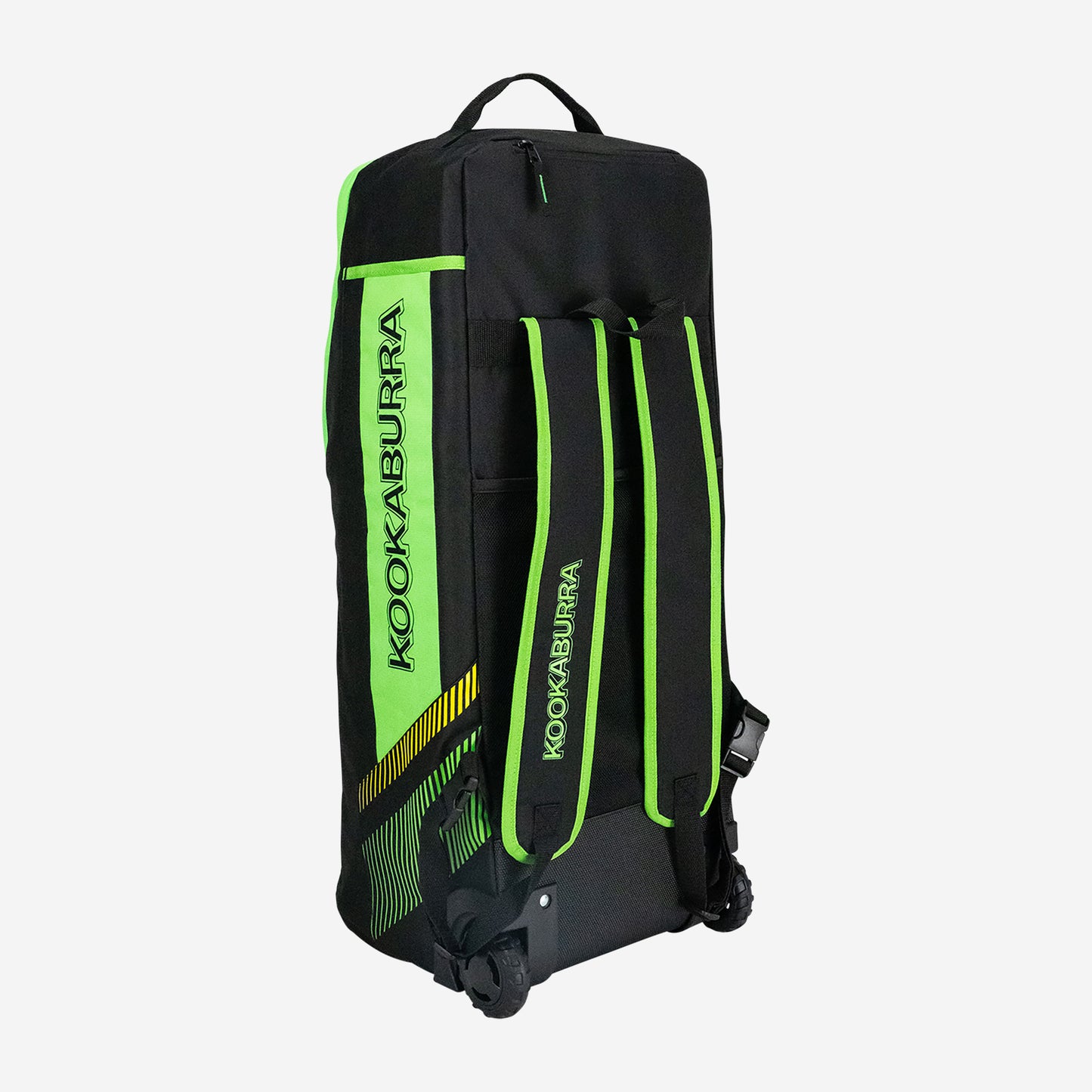 wd6000 Wheelie Duffle Bag - Black/Neon Green