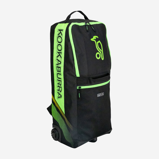 wd6000 Wheelie Duffle Bag - Black/Neon Green