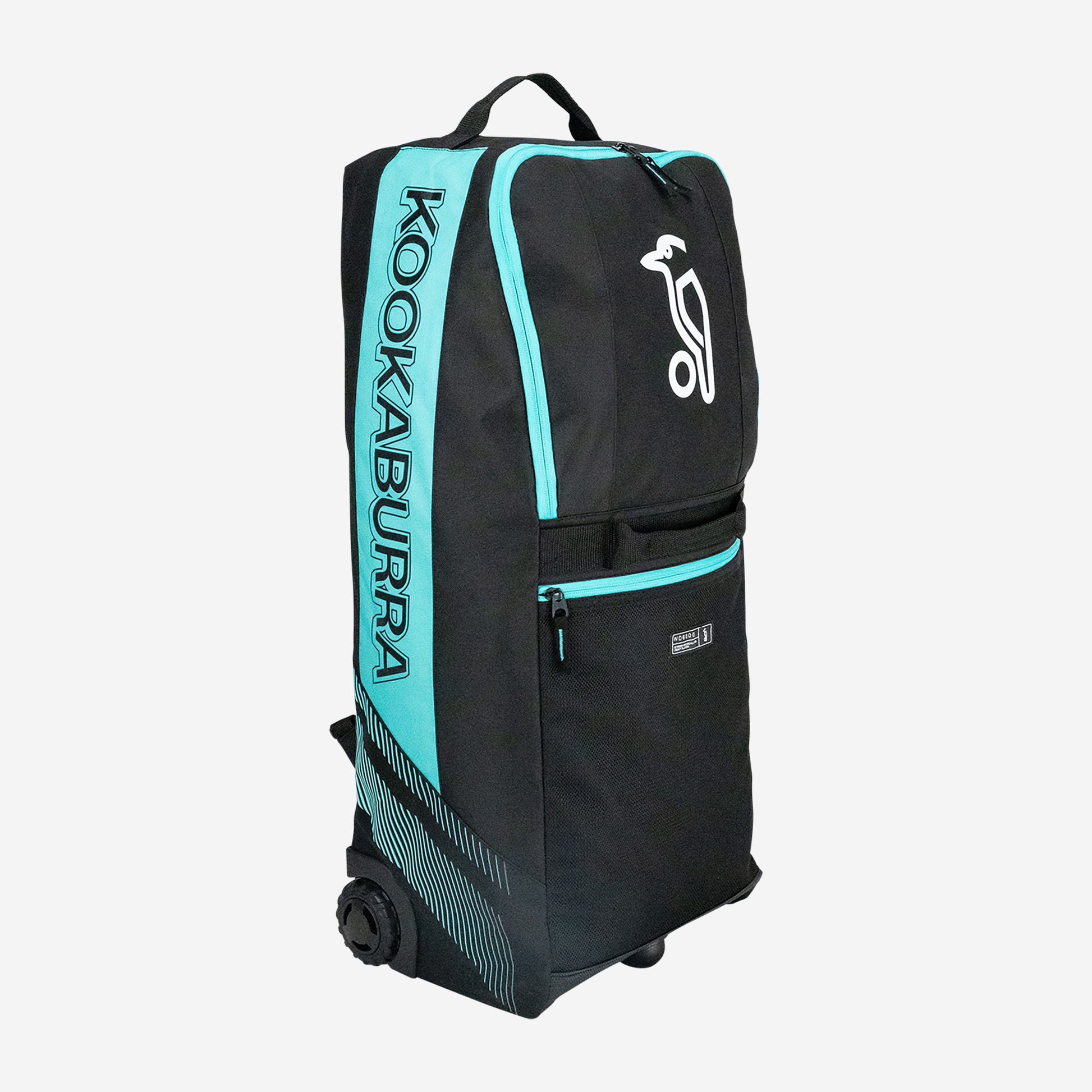 wd6000 Wheelie Duffle Bag - Black/Teal